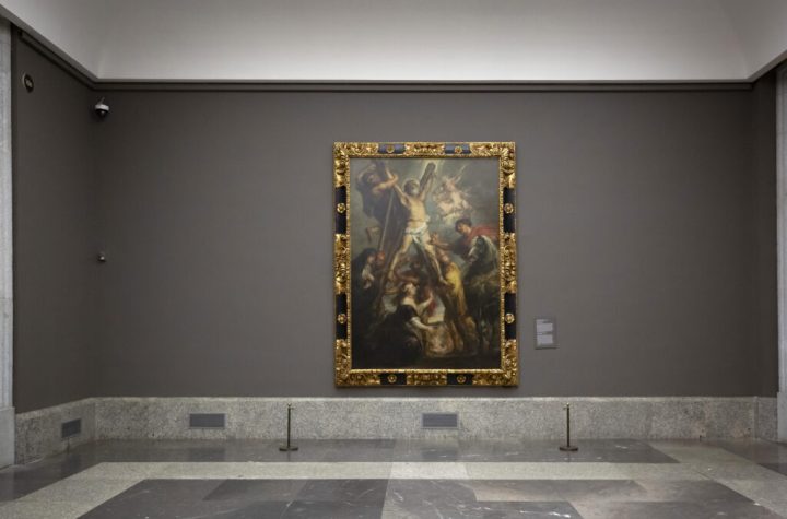 El martirio de San Andrés de Rubens en la sala 16B del Museo Nacional del Prado. Foto © Museo Nacional del Prado.