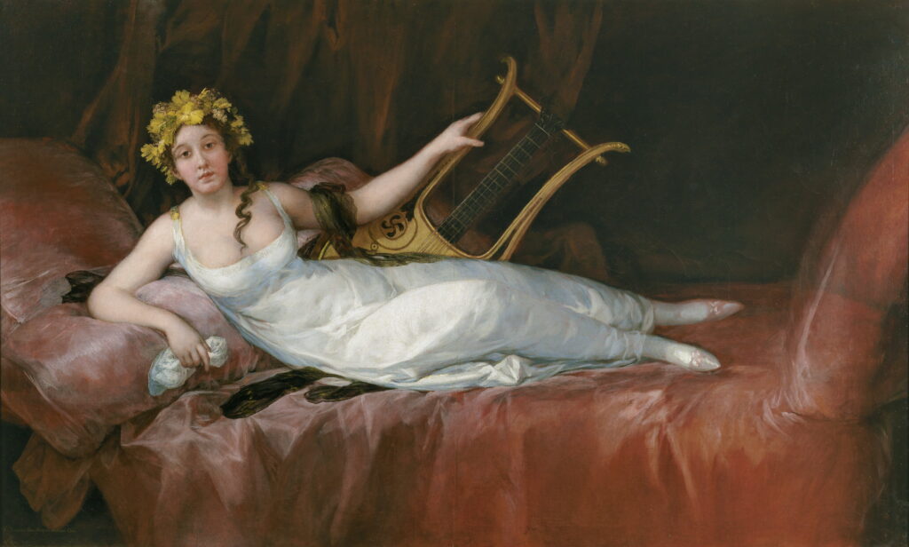 Francisco de Goya. La marquesa de Santa Cruz. Museo Nacional del Prado