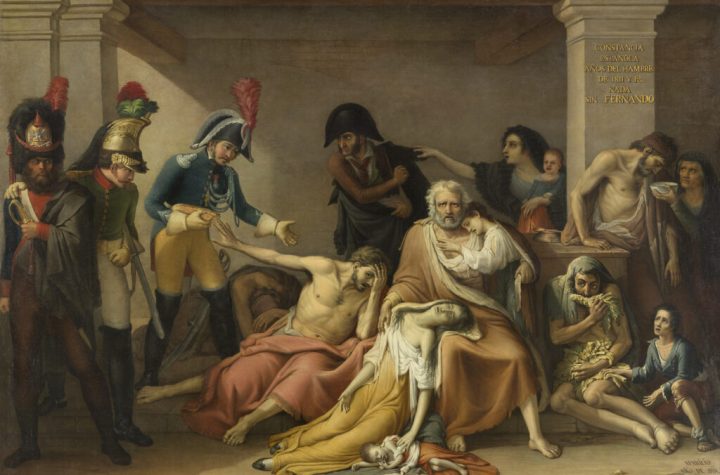 José Aparicio. El año del hambre de Madrid, 1818. Museo Nacional del Prado, en depósito en el Museo de Historia de Madrid