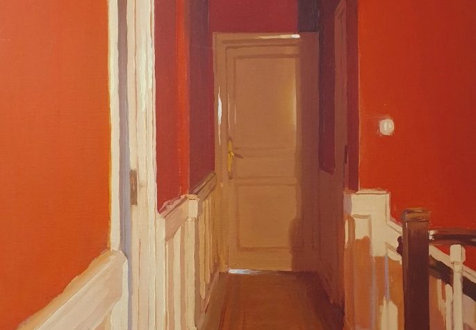 José María Cuasante. Interior rojo, 2000