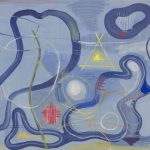 Anna-Eva Bergman. Fragmento de una isla en Noruega, hacia 1951. Musée d´ Art Moderne de la Ville de París