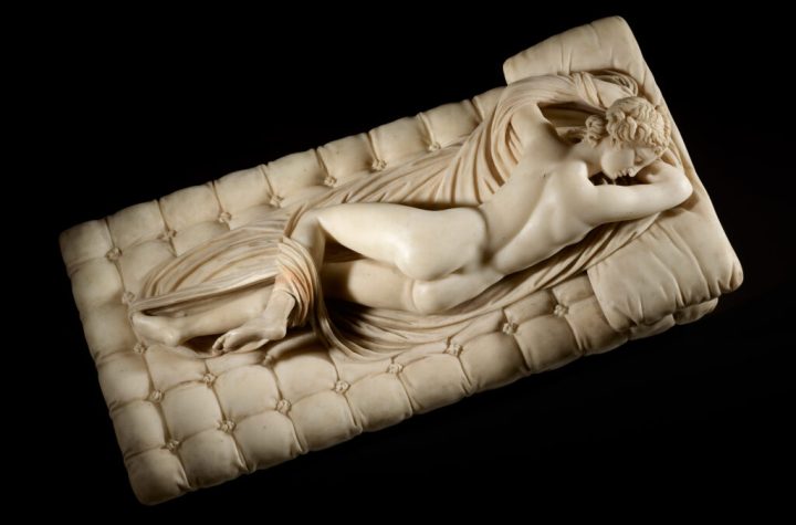 Hermafrodita dormido, siglo II d.C, Roma (original), siglo XIX d.C, Reino  Unido (Reproducción). Wellcome Collection
