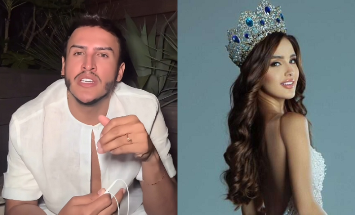 Giovanni Laguna cuenta su versión del altercado con miss Andrea Del Val: 'ganó la verdad'