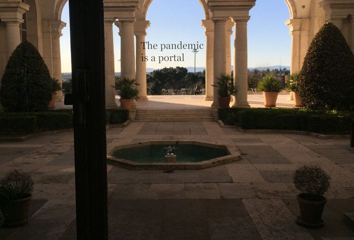 Sara Agudo Millán. The pandemic is a portal. Serie and I can feel things changing, 2020-2021. Casa de Velázquez