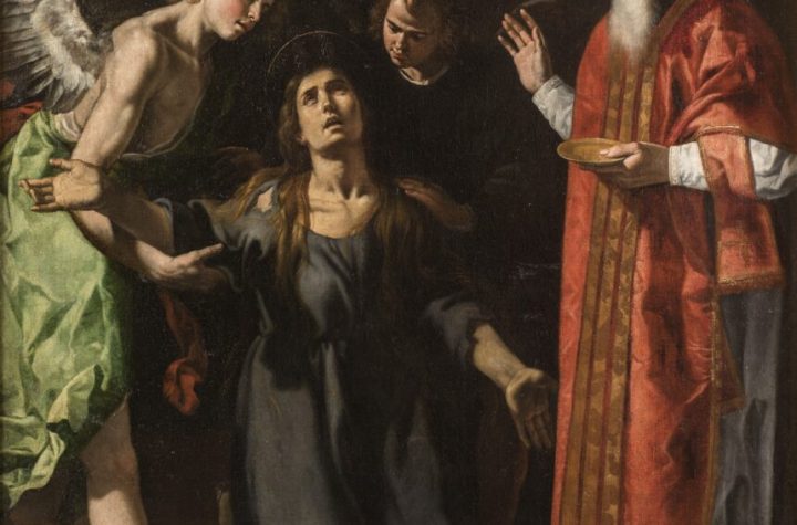 Francisco Ribalta. La Magdalena después de la comunión, hacia 1620-1625. Museo de Bellas Artes de Valencia