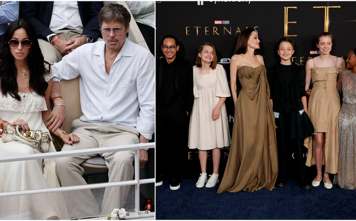 Así es la relación de Brad Pitt con sus hijos mientras consolida su vida junto a Ines de Ramón