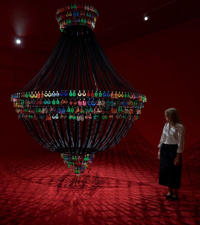 Joana Vasconcelos. Flamboyant. Museo Picasso Málaga