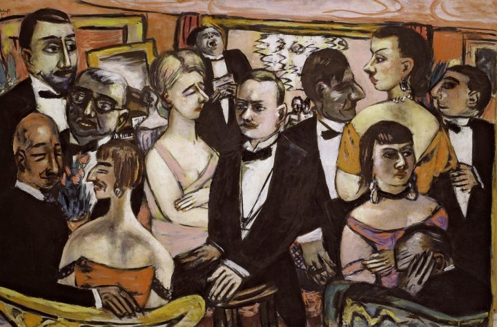 Max Beckmann. Sociedad, París, 1931. Solomon R. Guggenheim Museum
