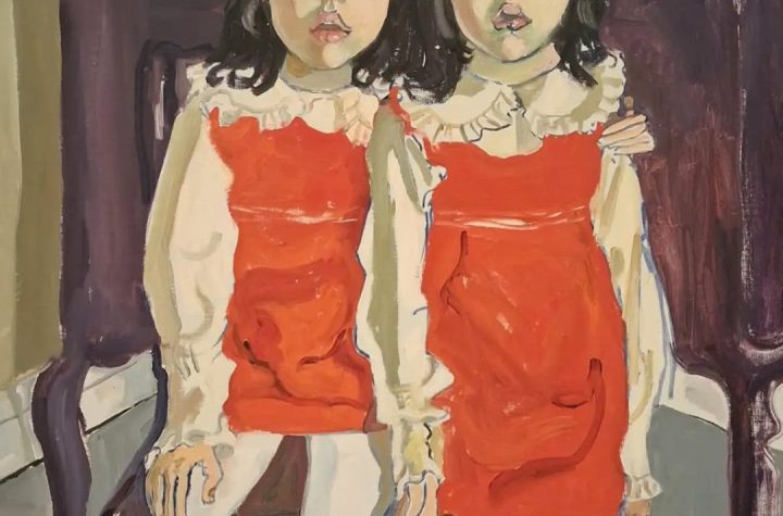Alice Neel. The De Vegh Twins, 1975.