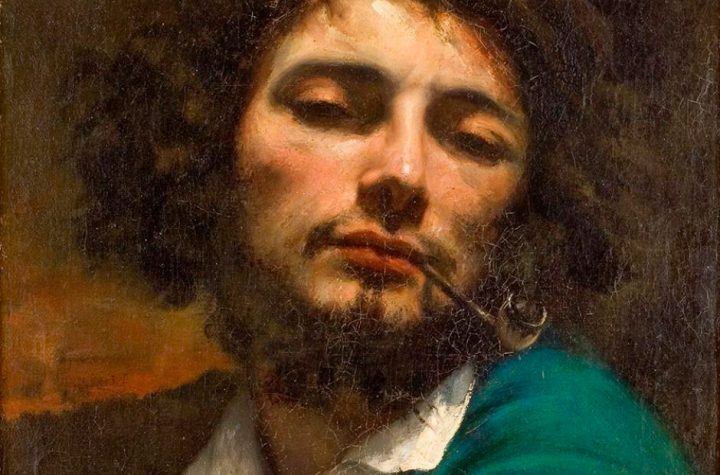 Gustave Courbet L‘Homme à la pipe, um 1849 Öl auf Leinwand © Musée Fabre de Montpellier Méditerranée Métropole / Foto Frédéric Jaulmes