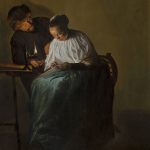 Judith Leyster. Hombre ofreciendo dinero a una mujer joven, 1631. Mauritshuis, La Haya
